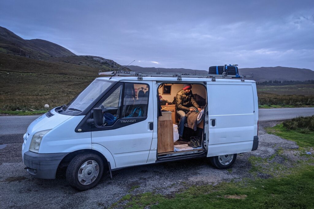 Fully Converted Stealthy And Homey Ford Transit Campervan Quirky Campers