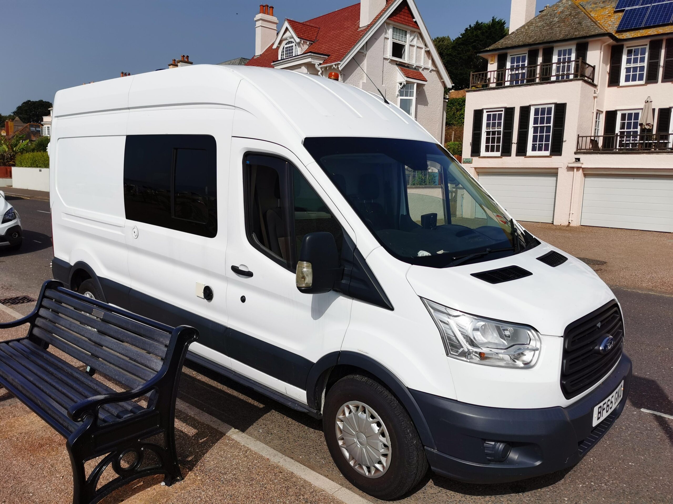 Ford Transit High Top Stealthy Off Grid Campervan Quirky Campers