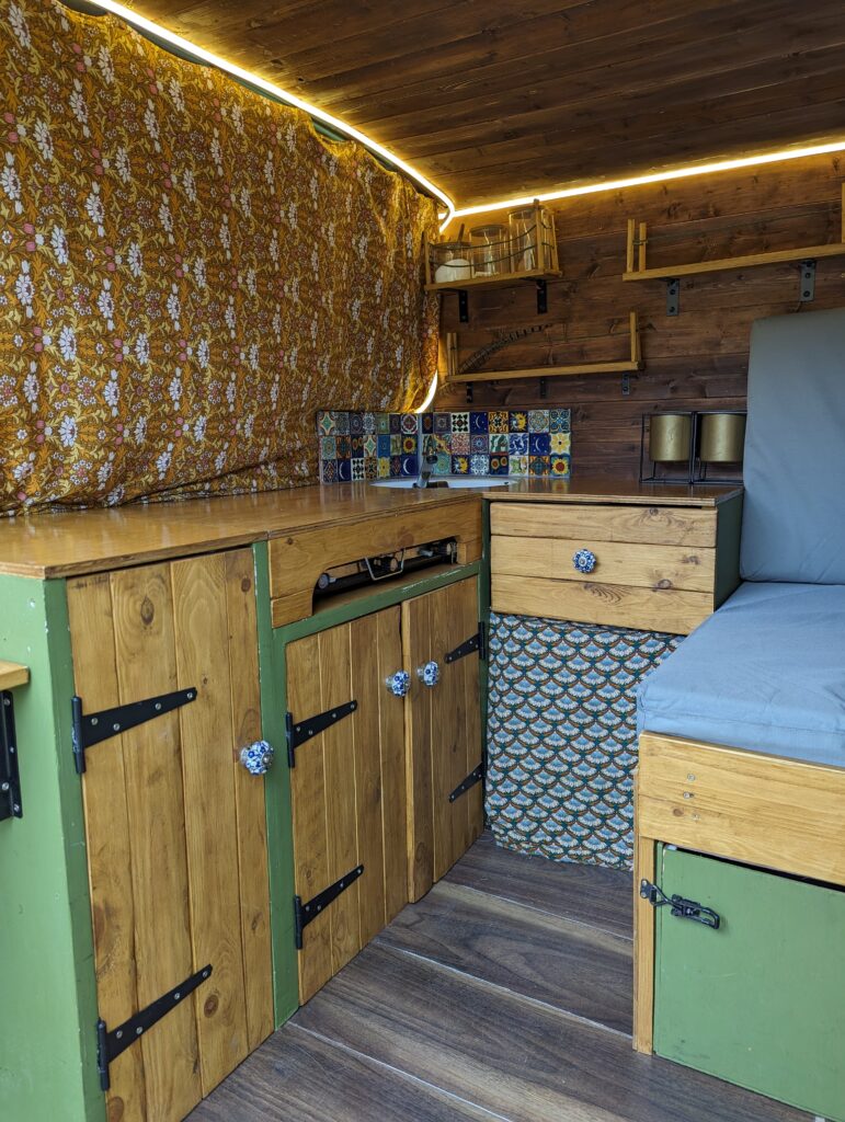 Van Morrison Our Cosy Camper With Roof Deck Quirky Campers