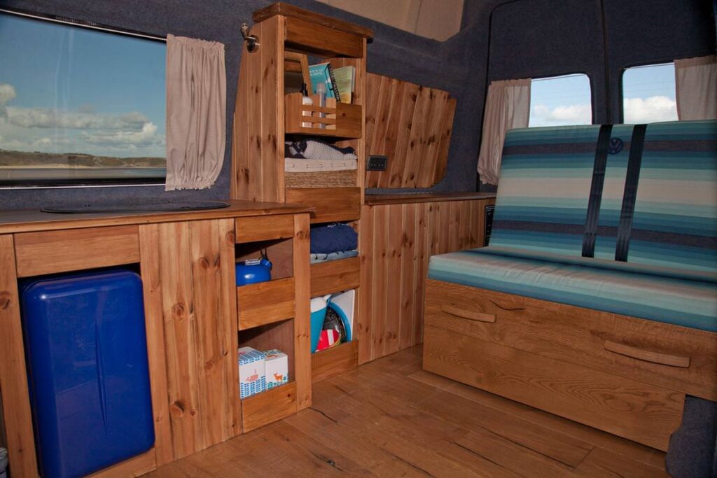 hire a handmade campervan in Swansea