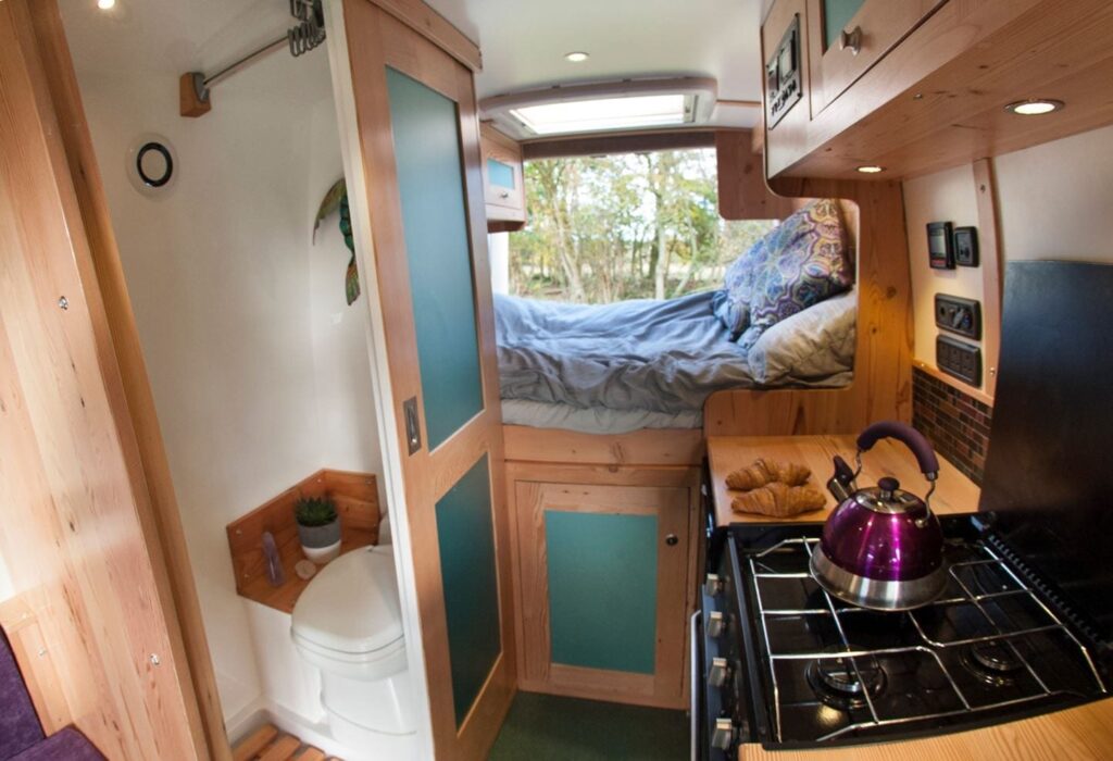 Campervan available to hire from Kent