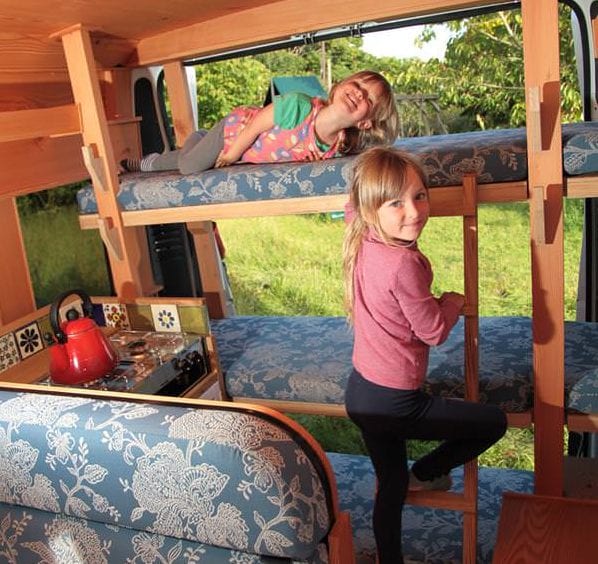 Bunk beds for the kids in Agnes