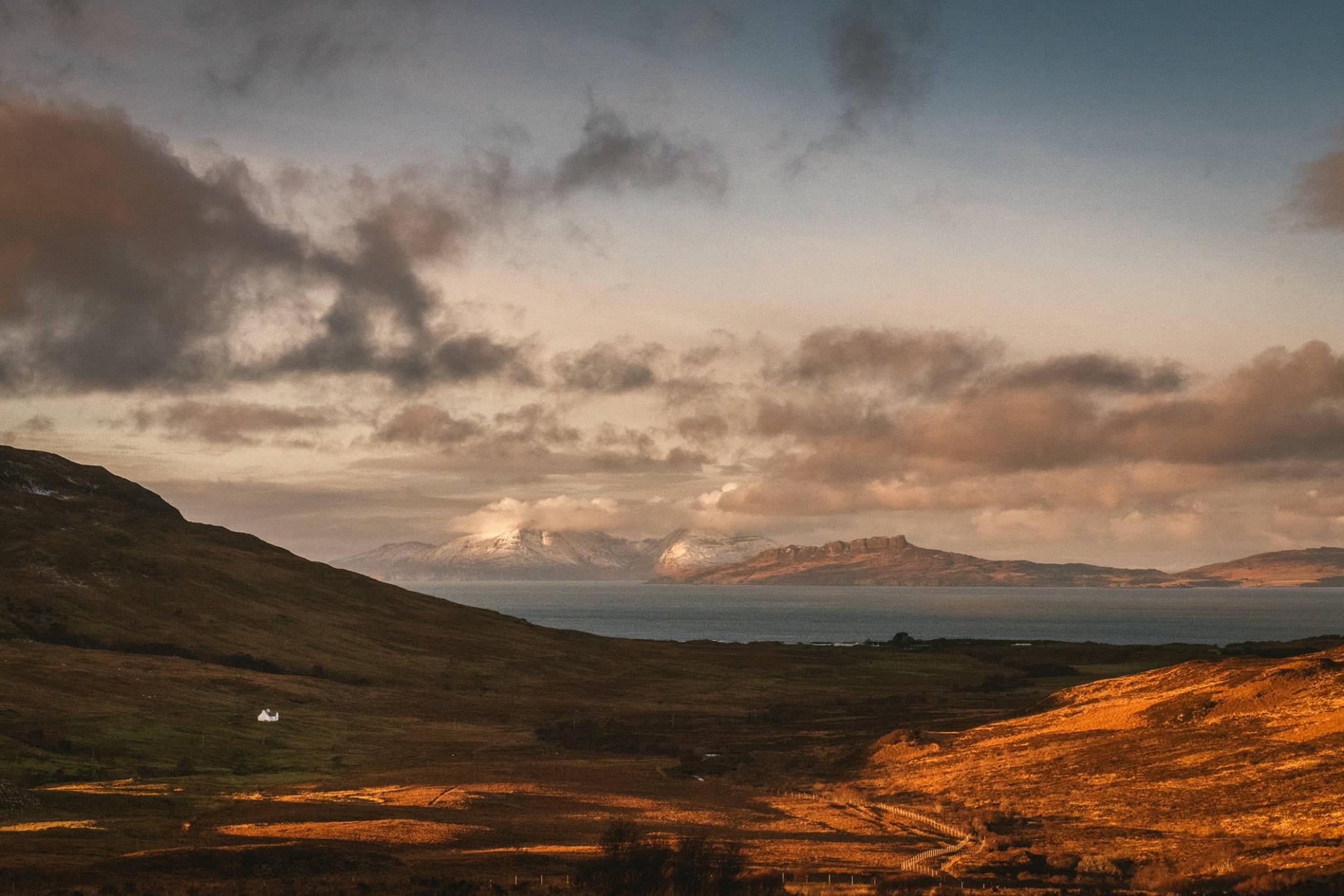 The coastline in Ireland