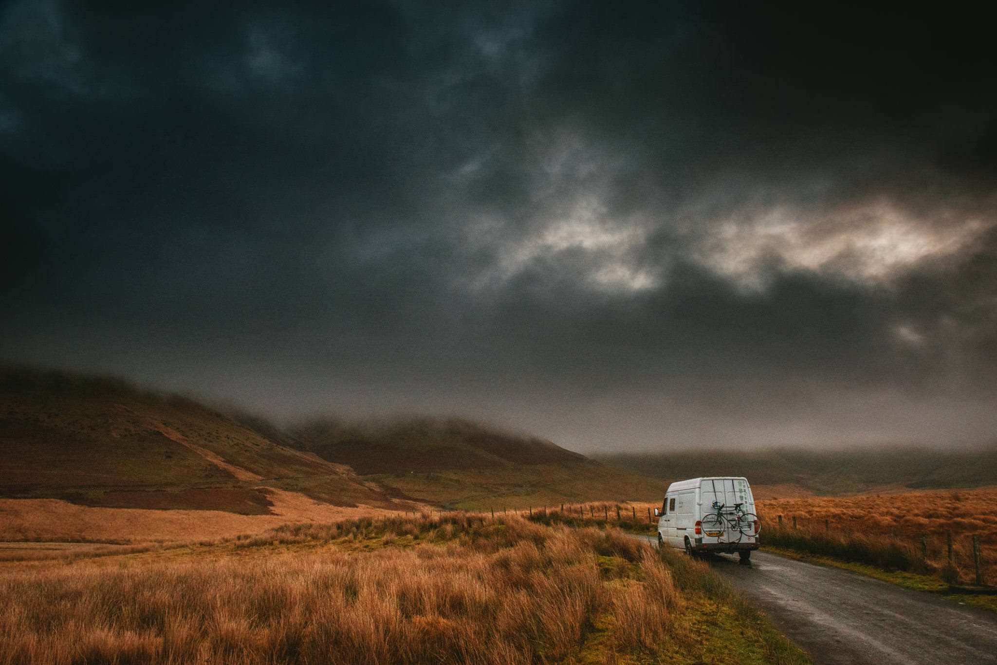 A Mercedes Sprinter in Ireland