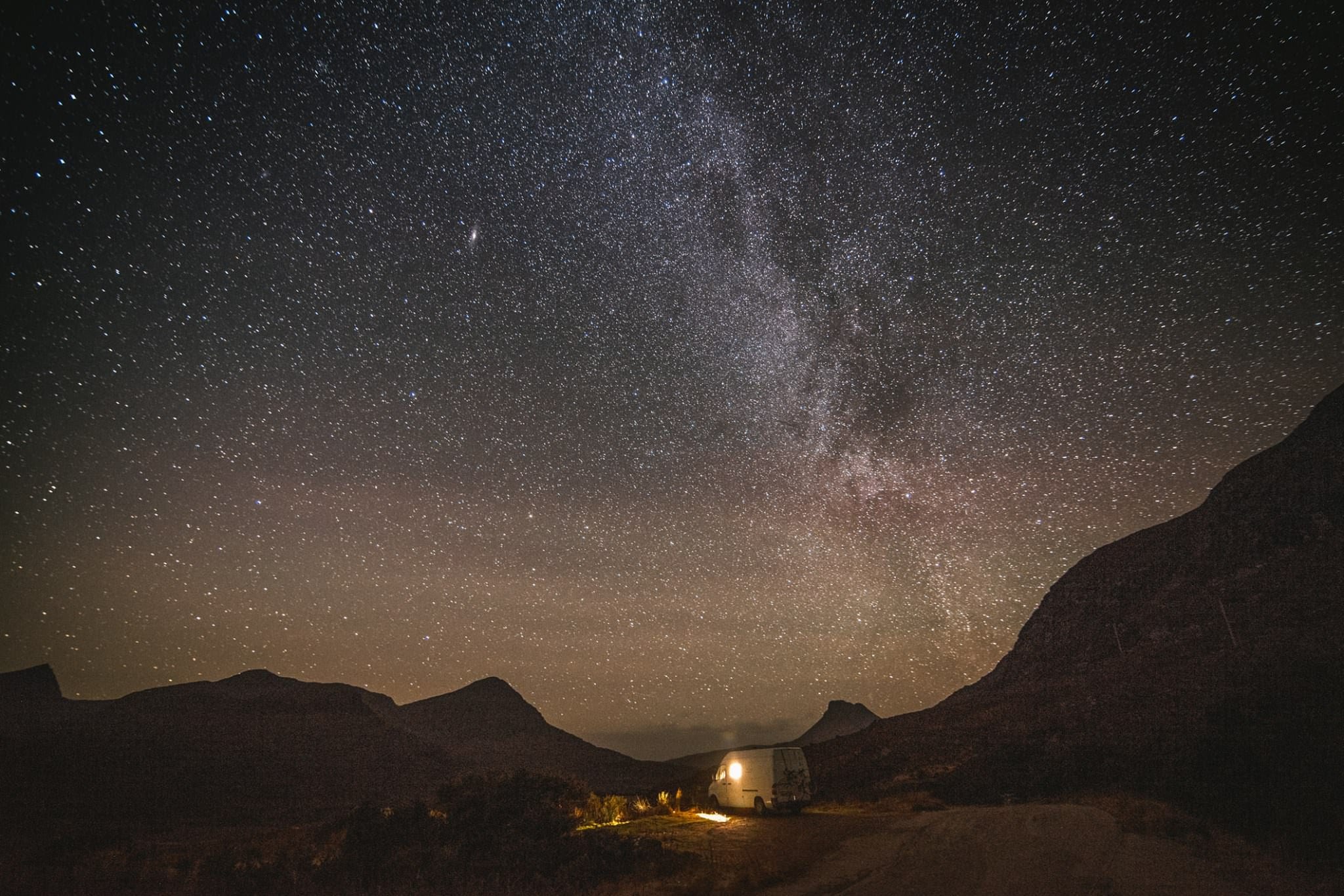 A starry night in Ireland