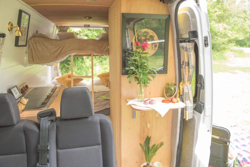 The campervan Mo can house a family of five
