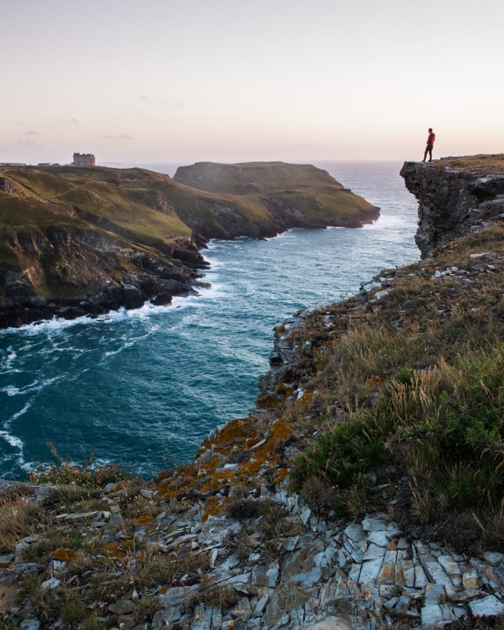 Cornwall holidays: Campervanning around Cornwall in Baxter the Quirky Camper. Hire him for yourself at https://www.quirkycampers.com/uk/campervans/devon/exeter-devon/baxter/