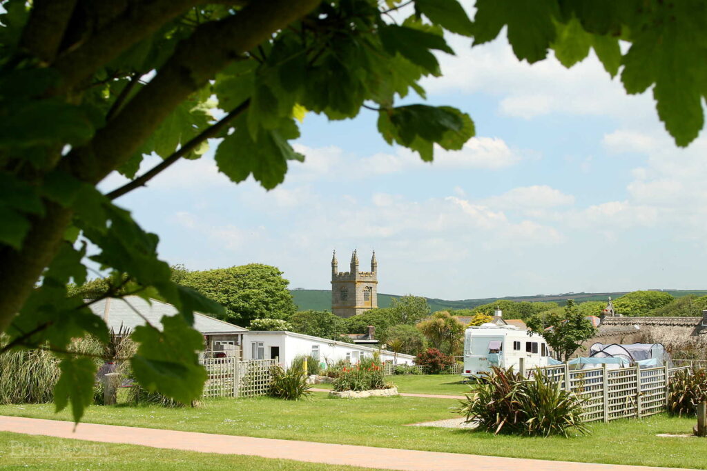 Park your Quirky Camper at Gwithian Farm campsite 