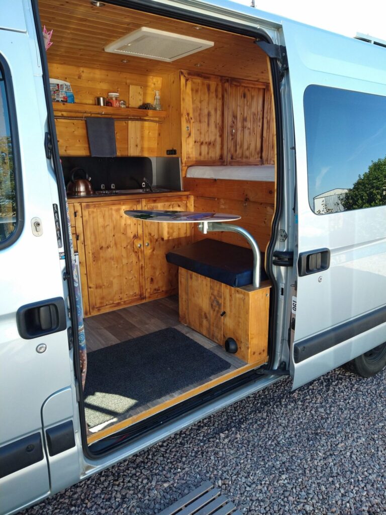 Offgrid Rustic MWB 2 birth Renault Master | Quirky Campers