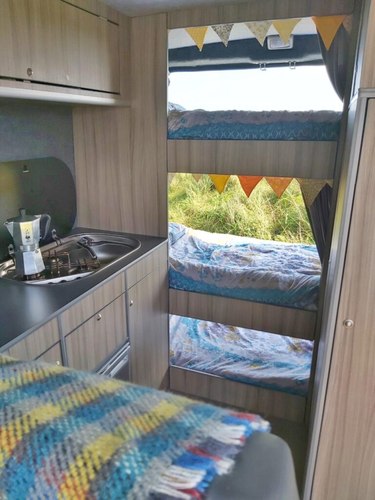 5 berth van store conversion