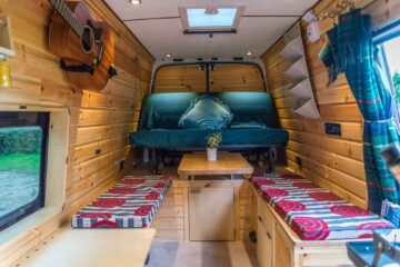 Ford Transit Bespoke Wooden Van Conversion | Quirky Campers