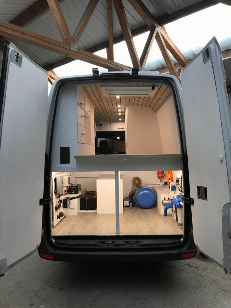 VW Crafter LWB off-grid campervan. 30,000 miles. | Quirky Campers