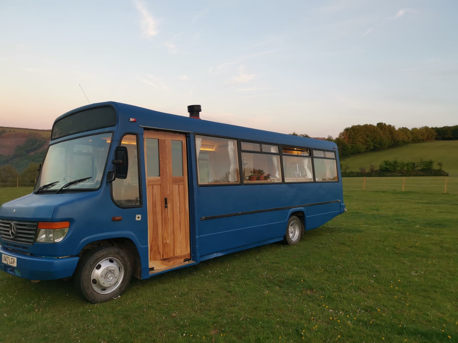 Big Blue - Off-grid rustic Mercedes 814D | Quirky Campers