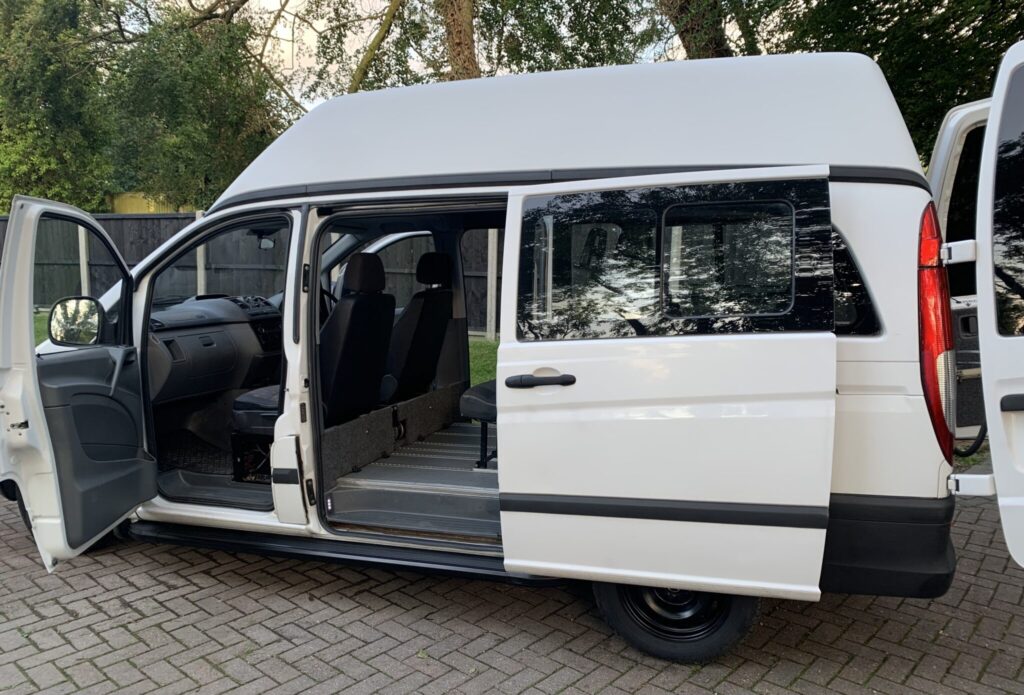 Mercedes vito store high roof conversion