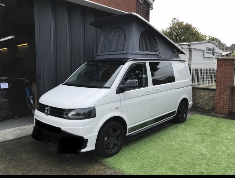 VW T5 Transport Automatic *genuine sportline van* | Quirky Campers