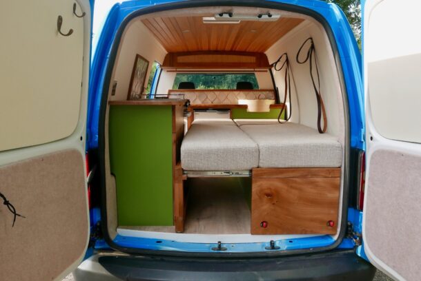 Beautiful, Feature Packed VW Caddy Maxi Micro-Camper | Quirky Campers