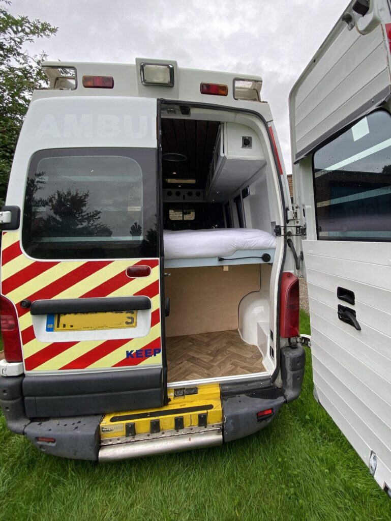 Welfare van sale converted to camper