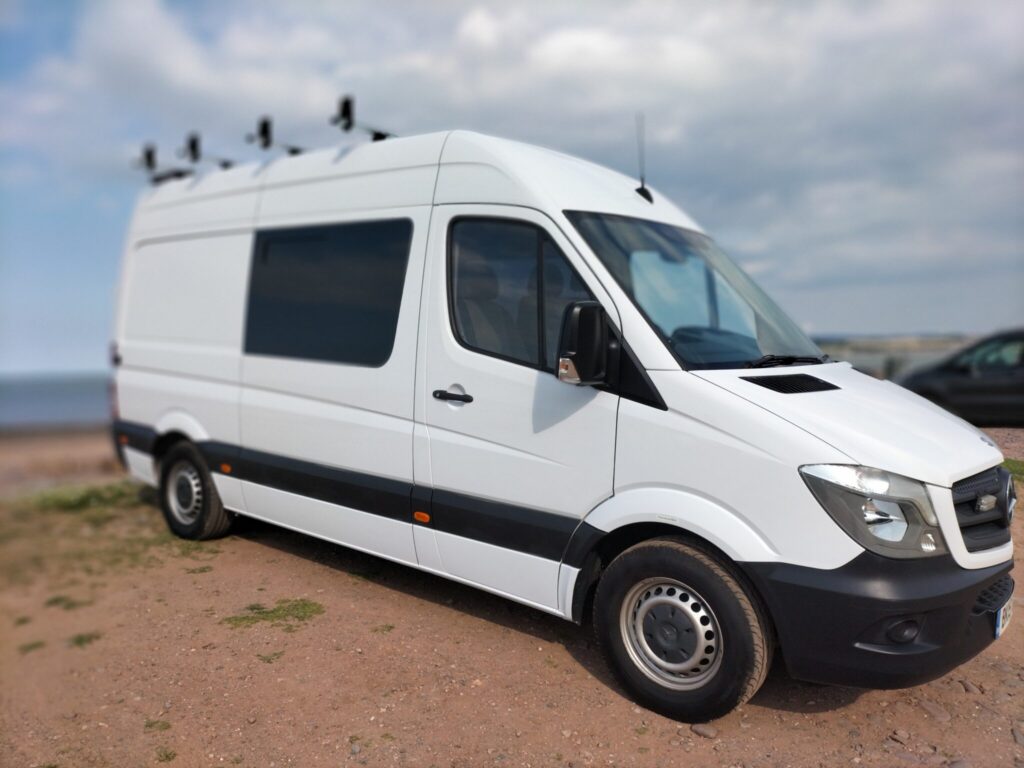 Merc sprinter 313 CDI MWB high top | Quirky Campers