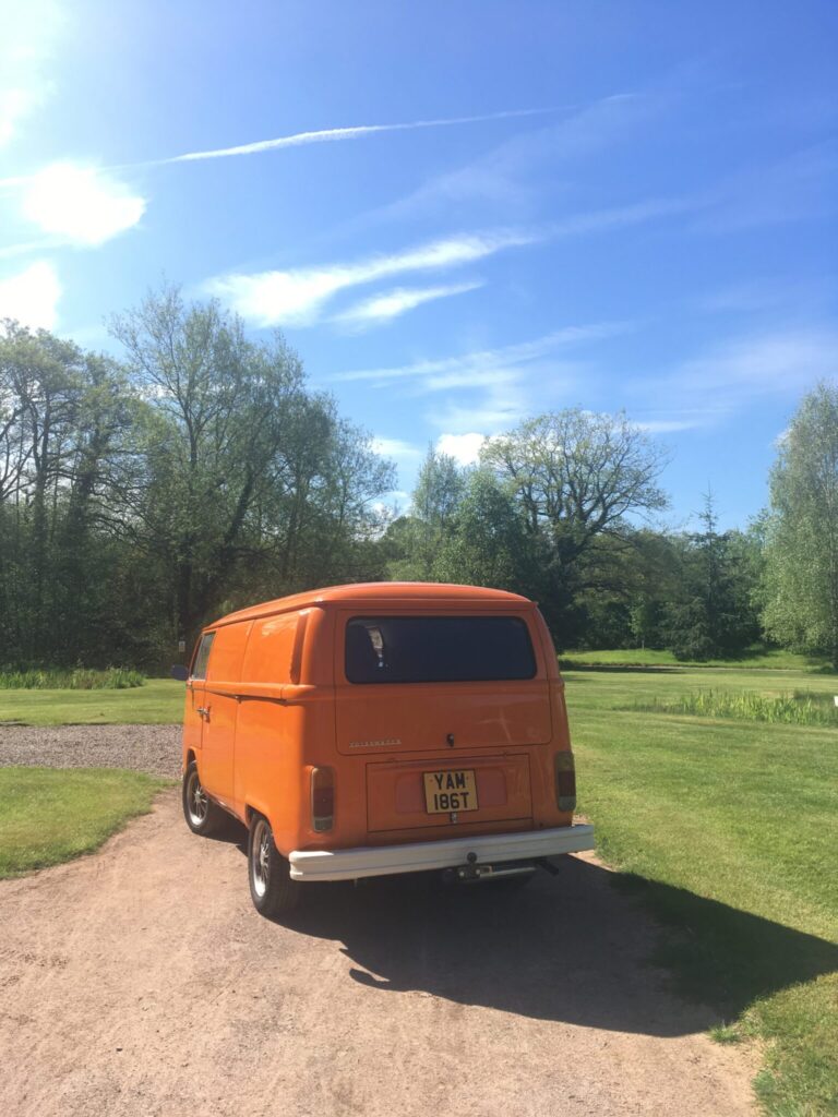Juicy Juice Bay Window Panel Van Quirky Campers