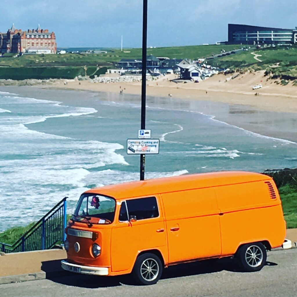 Juicy Juice Bay Window Panel Van Quirky Campers