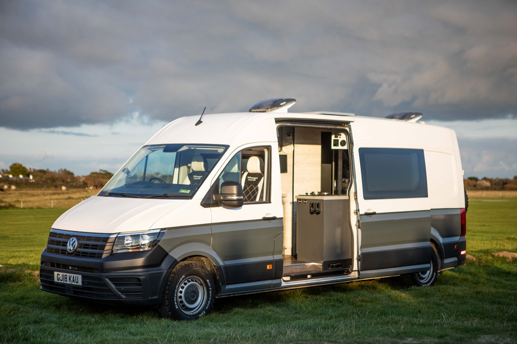 Volkswagen crafter off grid camper | Quirky Campers