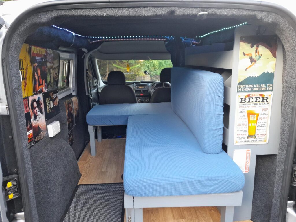 Vauxhall combo shops conversion