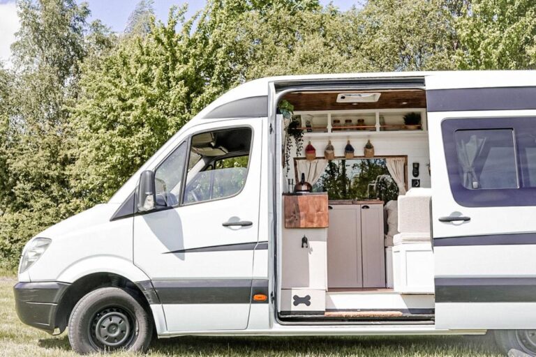 Mercedes Sprinter 3 berth off-grid campervan MWB | Quirky Campers