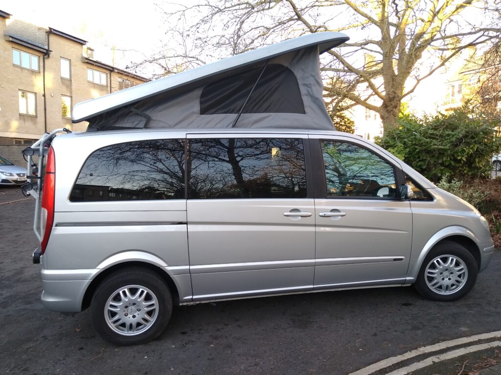 Well-equipped low mileage Mercedes Viano Campervan | Quirky Campers