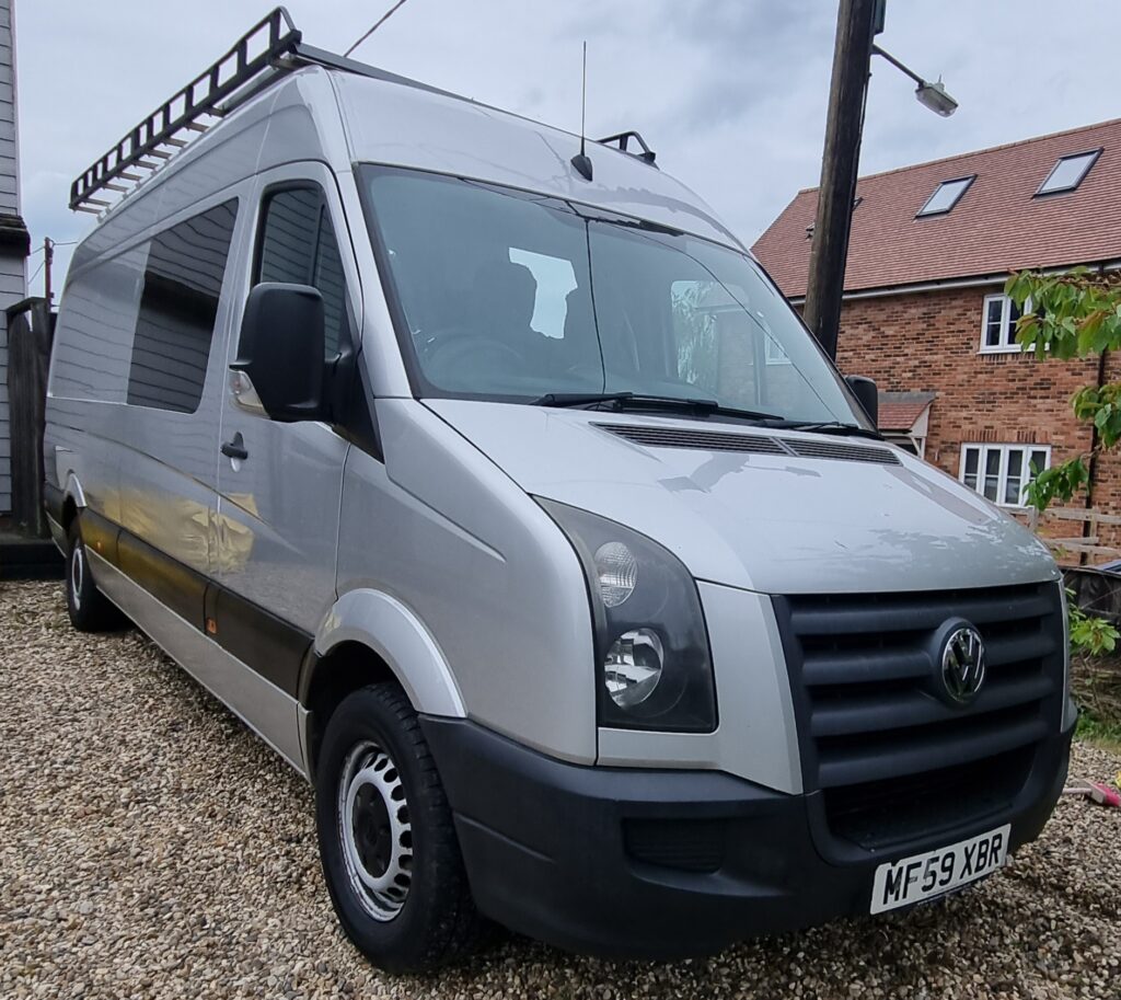 VW Crafter Campervan with high quality and modern conversion | Quirky ...