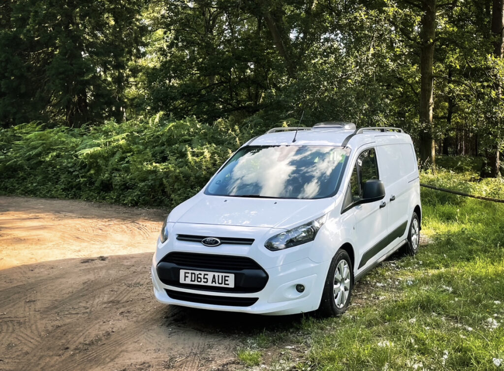 Ford transit connect stealth hot sale camper