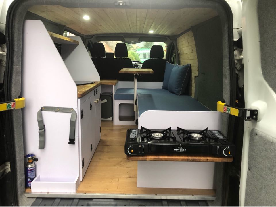 Cosy , Professional Conversion Ford Custom Off Grid Camper 