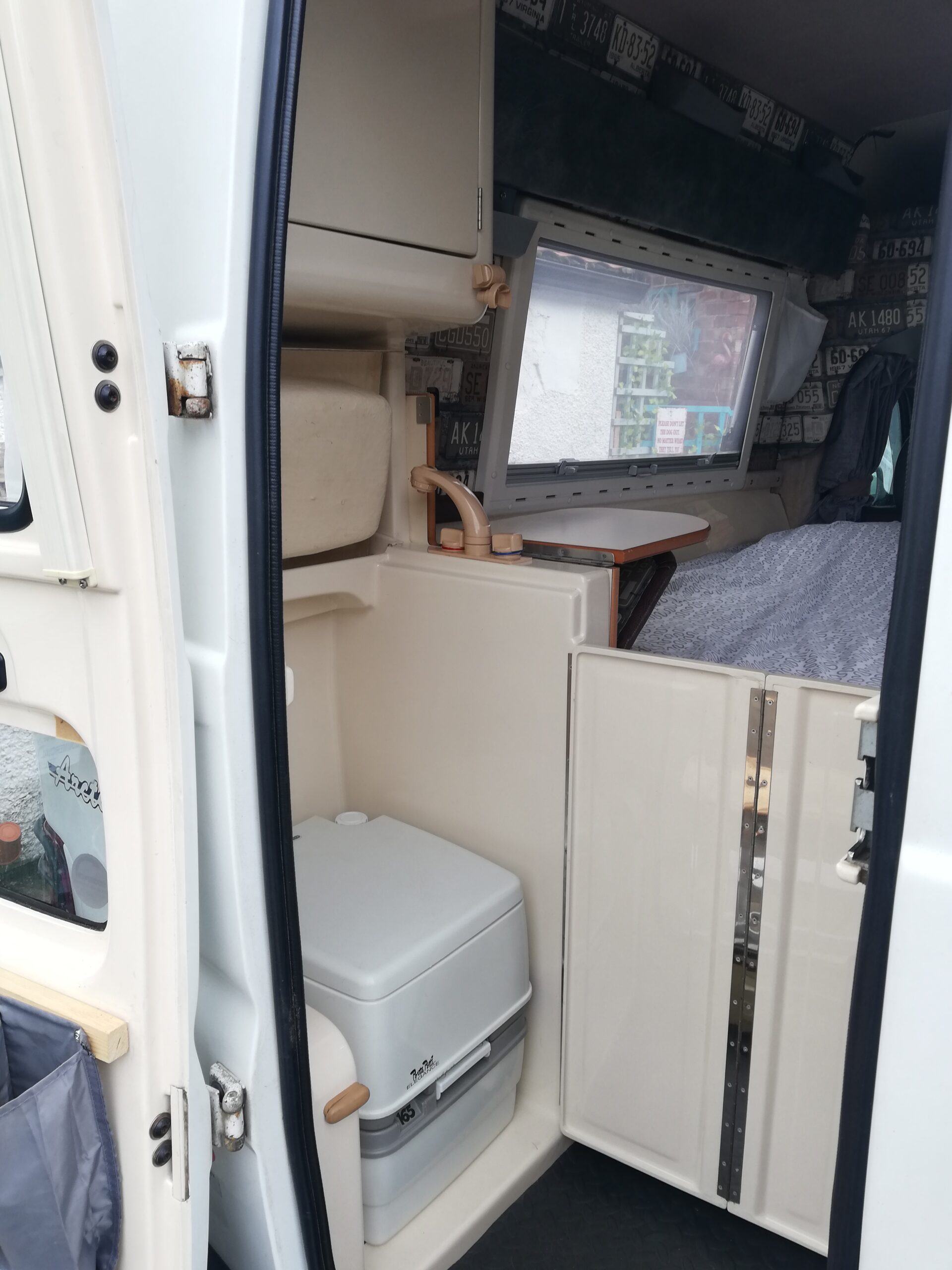 Dolly the Little Van for Big Adventures, power steering, shower, sink with  hot water, low mileage, toilet, MOT until May 2023 | Quirky Campers