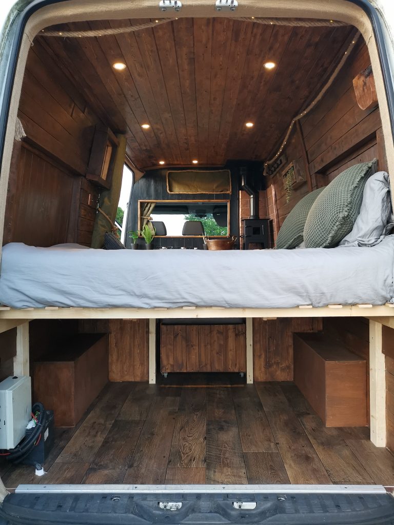 Cosy u0026 Rustic VW Campervan with Log Burner ⋆ Quirky Campers
