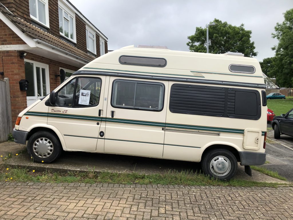 Loved Ford Duetto -needs to go to a new home ⋆ Quirky Campers