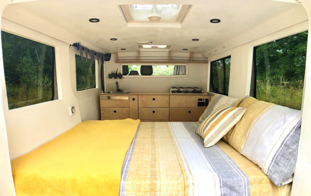 Light and bright Vauxhall Vivaro 2000 Sportive CDTI SWB Camper