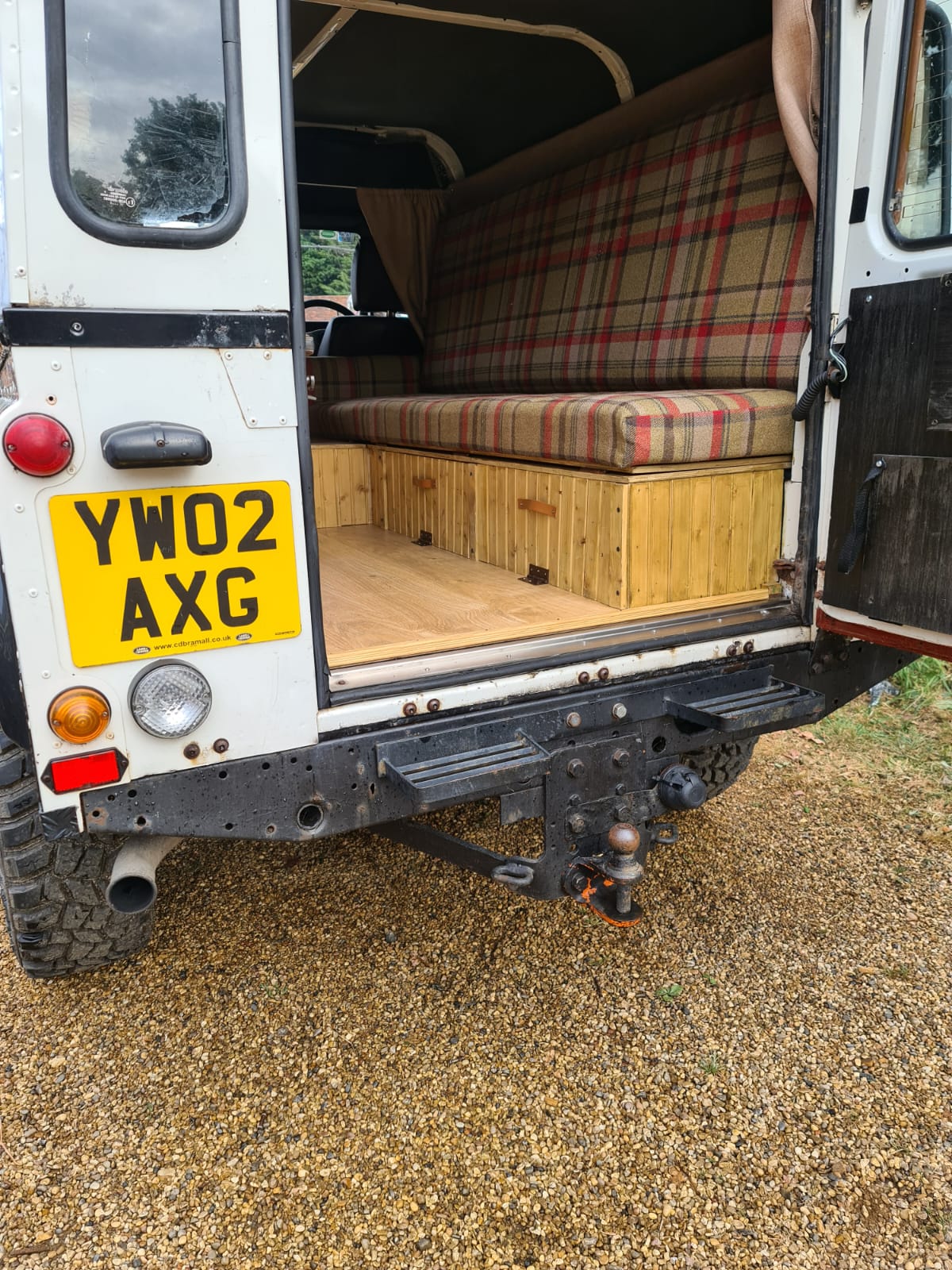 Land Rover Defender 110 Camper Conversion W Rooftent Quirky Campers
