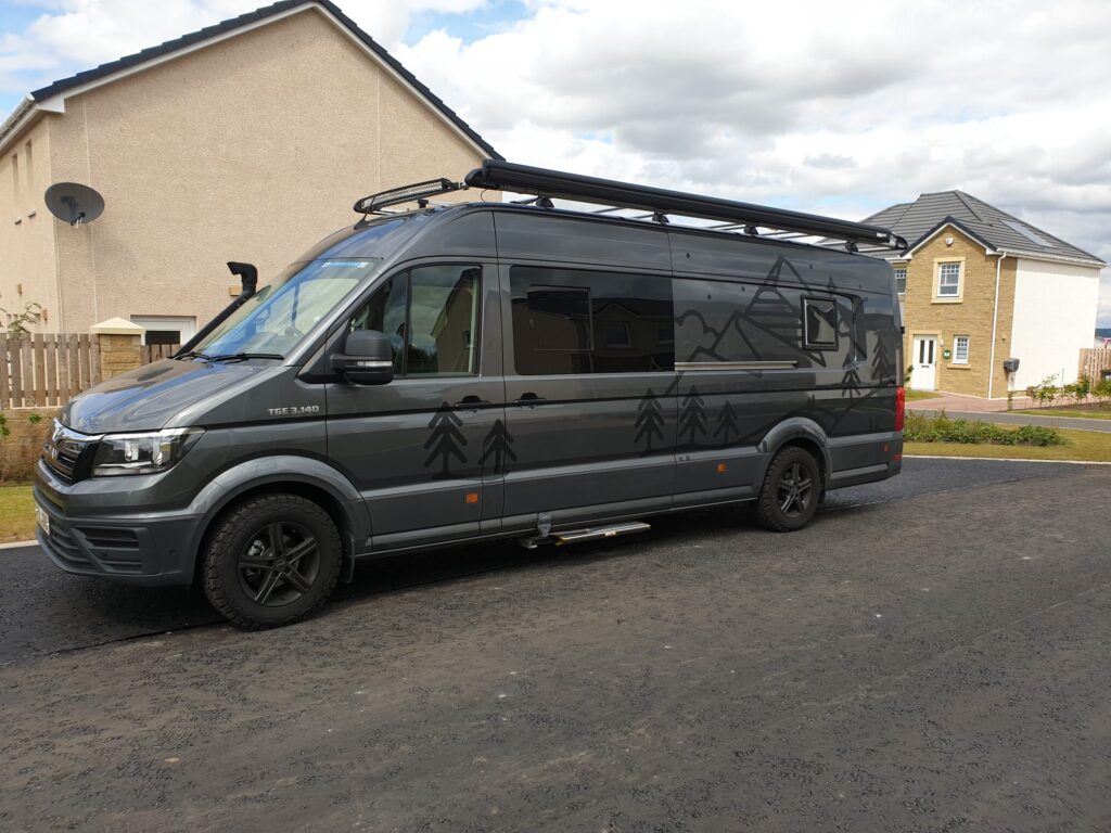 Newly Converted Off Grid 4 Berth Campervan - Long Wheel Base - MAN 3.14 ...