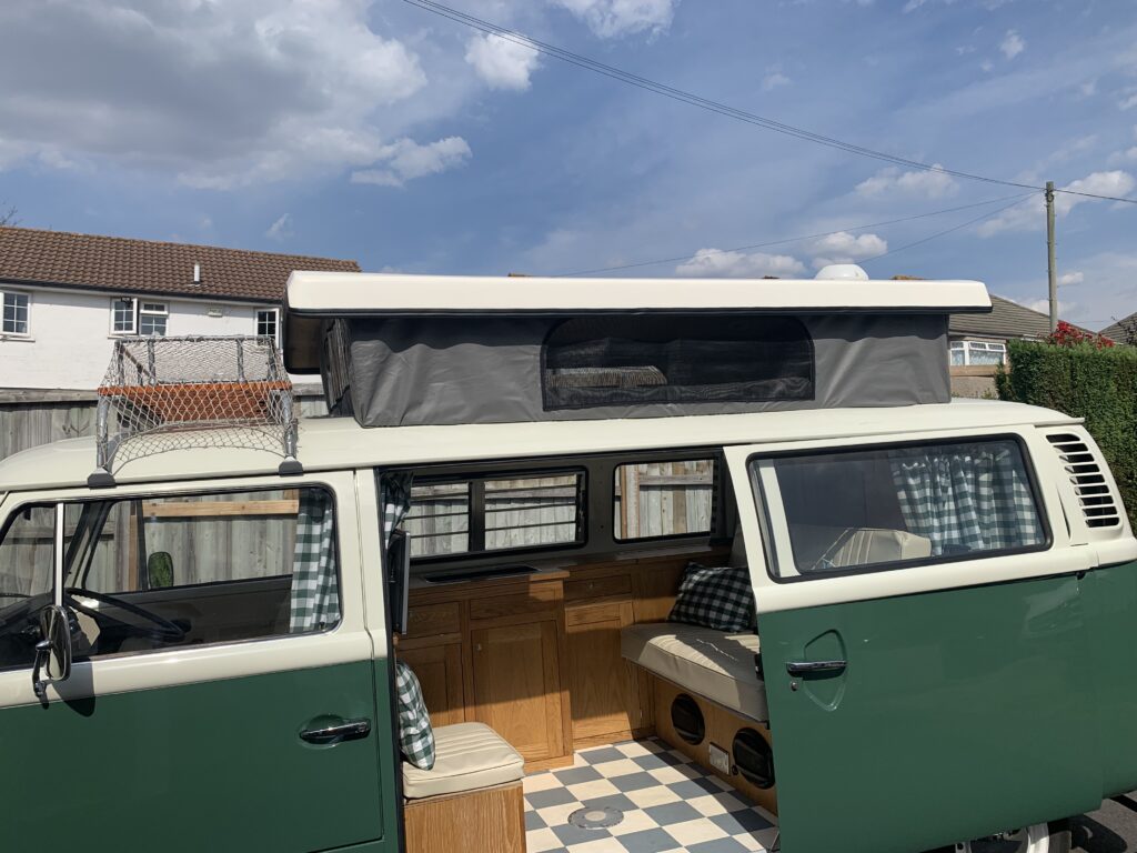 VW Bay Window Devon Campervan 1979 | Quirky Campers