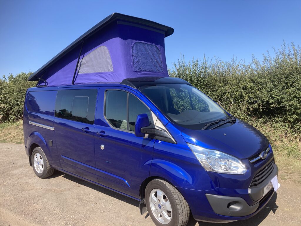 Transit custom pop store up roof rack