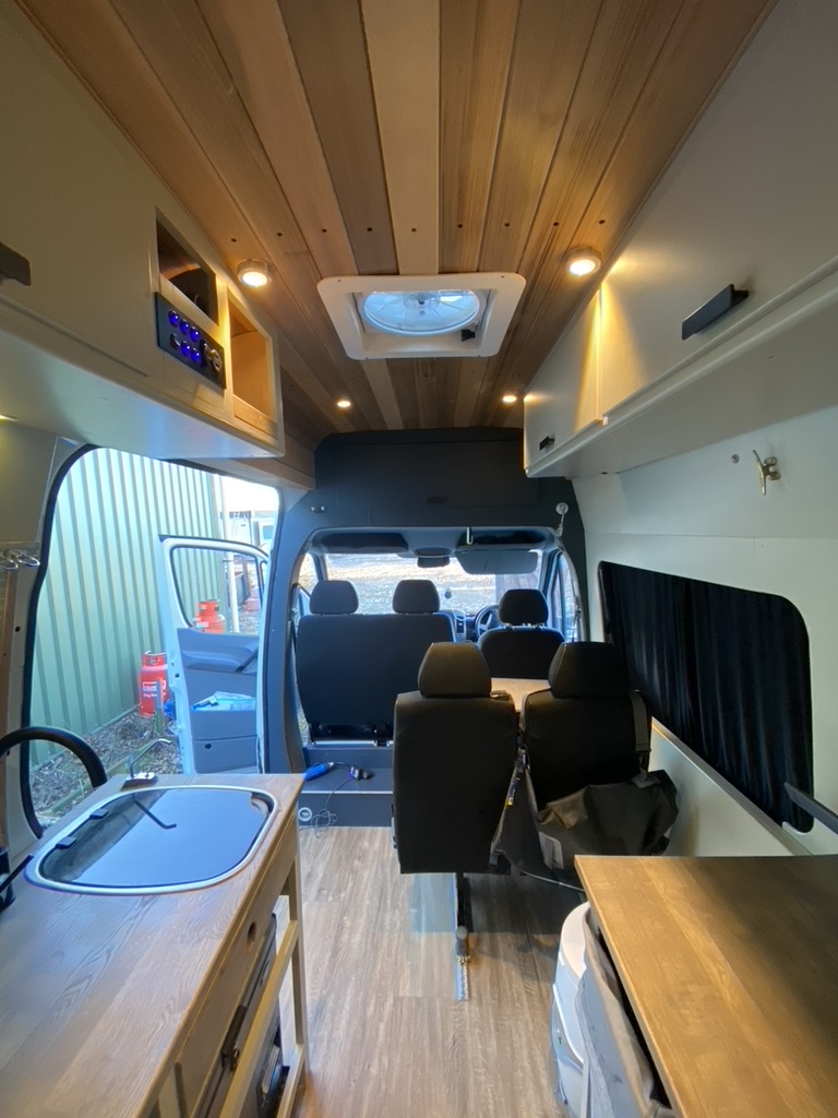 Haggis the ultimate family off grid van. ⋆ Quirky Campers