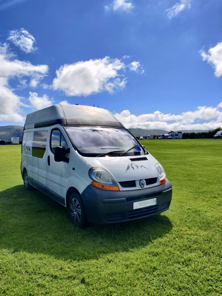 Camping car van sale renault