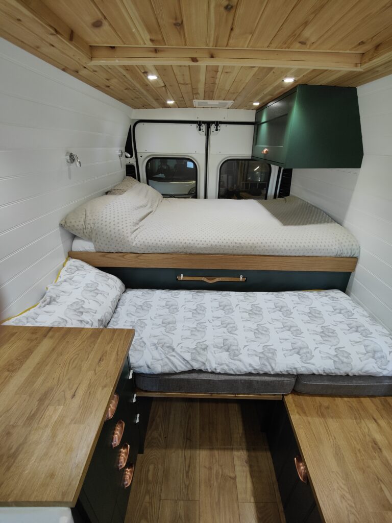 5 berth clearance van conversion