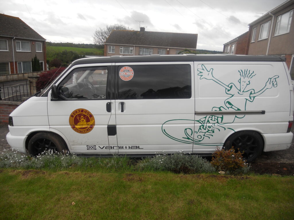 A One of a Kind, Head-turning VW Transporter T4 Camper