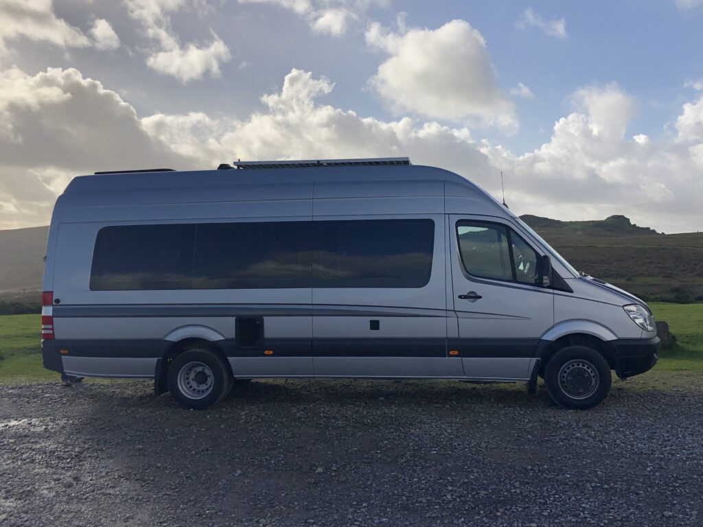 Mercedes Sprinter Off Grid Adventure Van Extra Long Wheel Base Extra High Top Brand New Conversion Quirky Campers