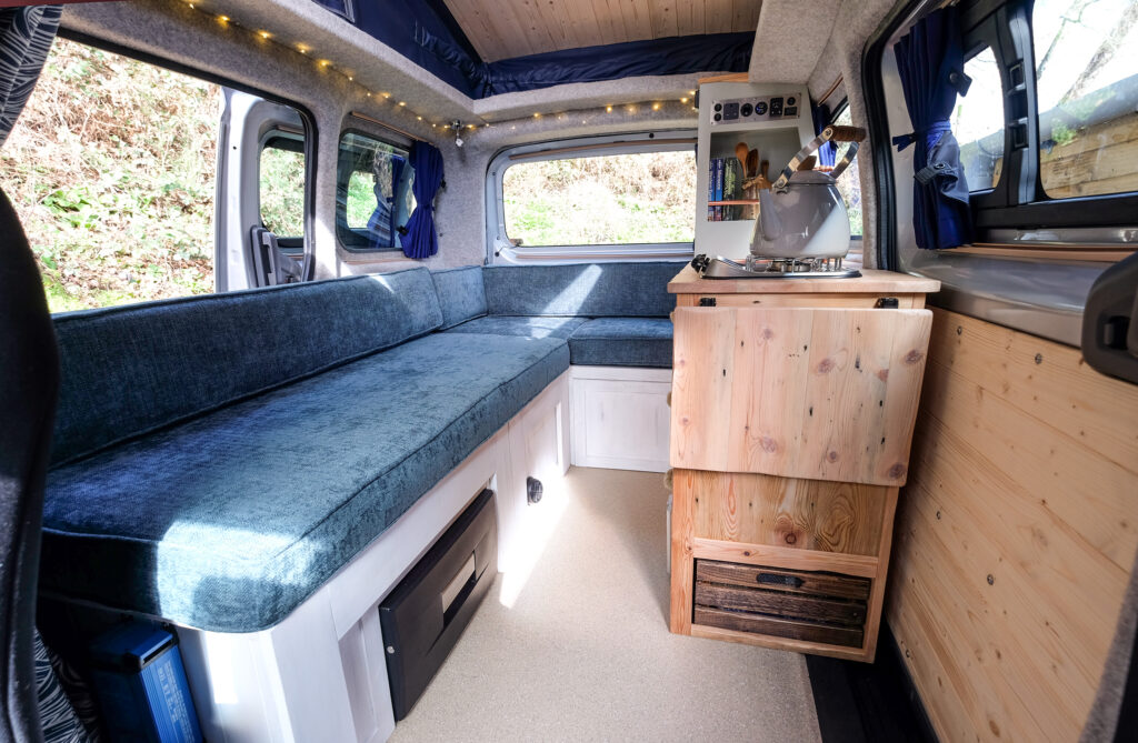 High-spec, professionally converted Nissan NV200 campervan | Quirky Campers