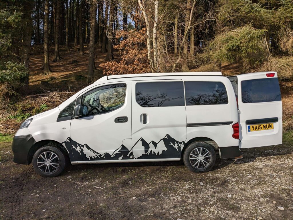 SOLD 2015 Nissan NV200 professionally converted microcamper Quirky