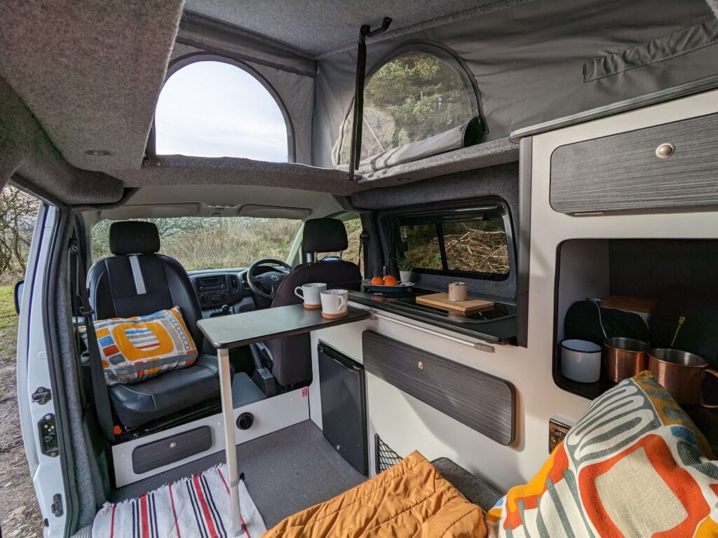 SOLD 2015 Nissan NV200 professionally converted microcamper Quirky