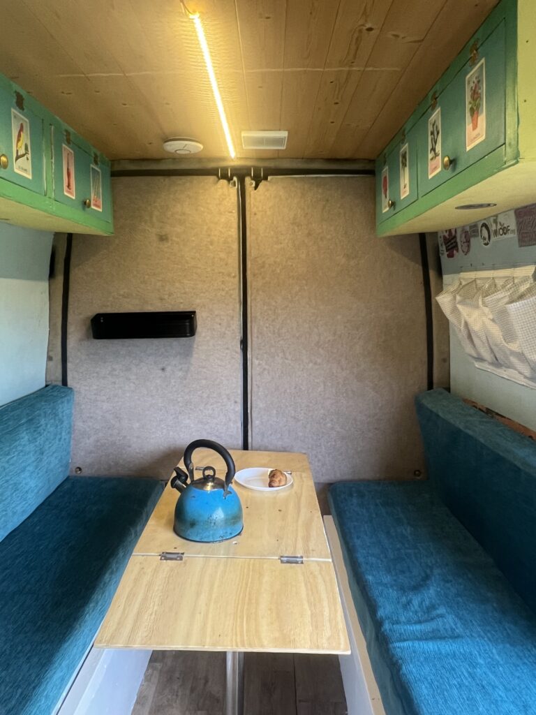 Ford Transit MWB with Wood Burner and Bike Rack Quirky Campers