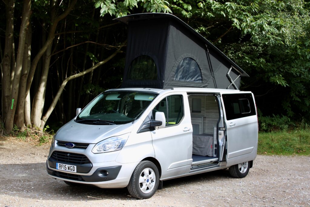 Ford Transit Custom with Hilo pop top | Quirky Campers