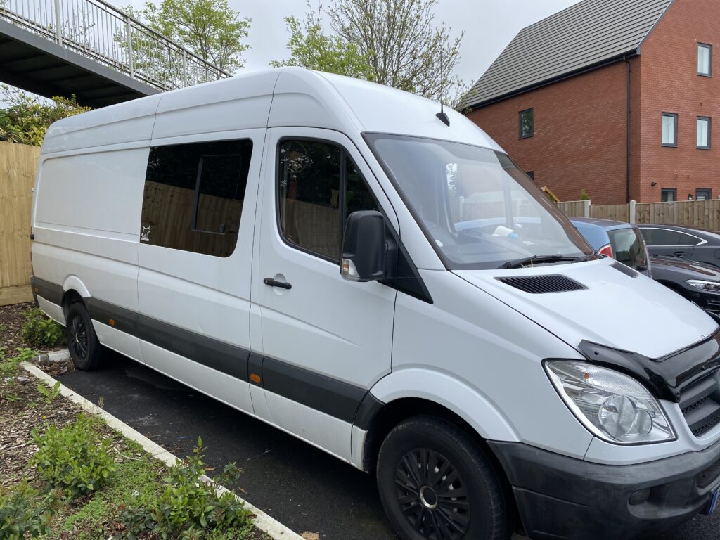 Ivy The Elephant Mercedes Sprinter LWB campervan | Quirky Campers